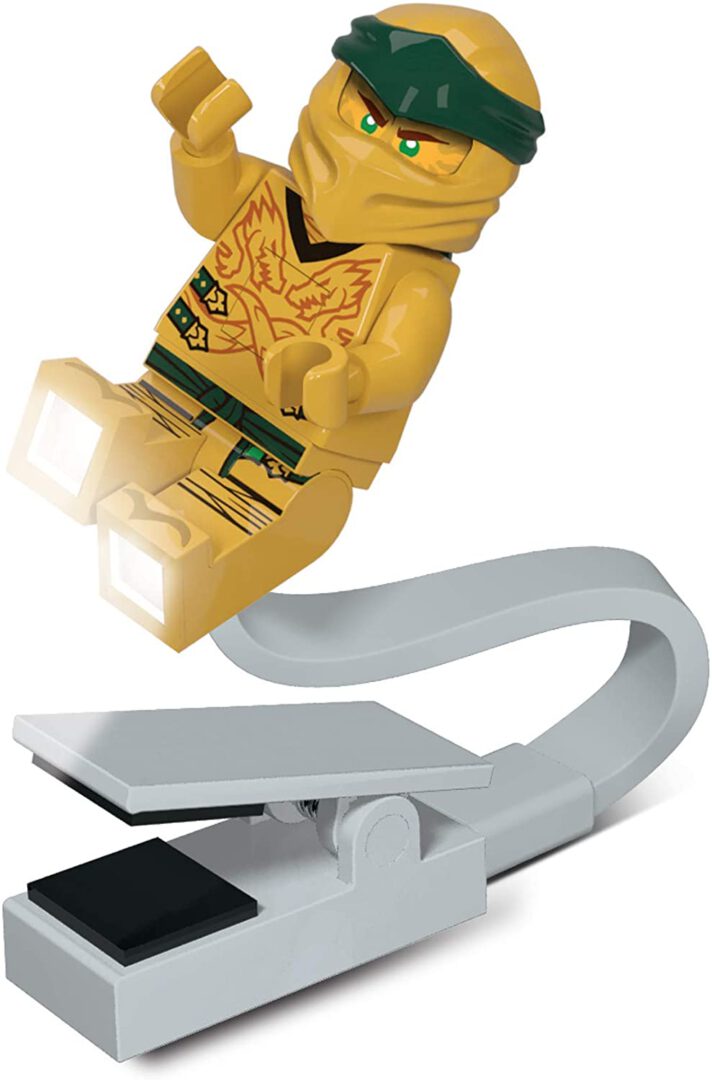 IQ Lego Ninjago Gold Ninja LED USB Book Light