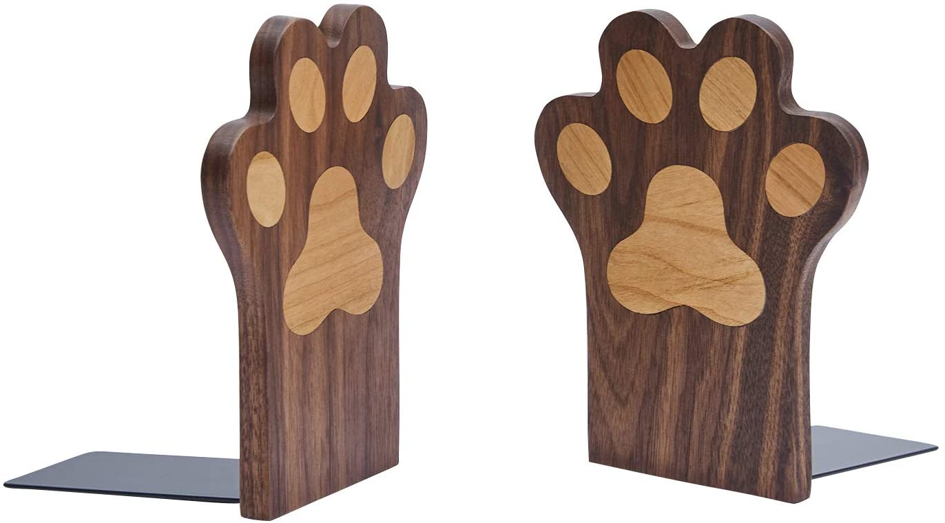 Wood Paws Bookends by Pandapark