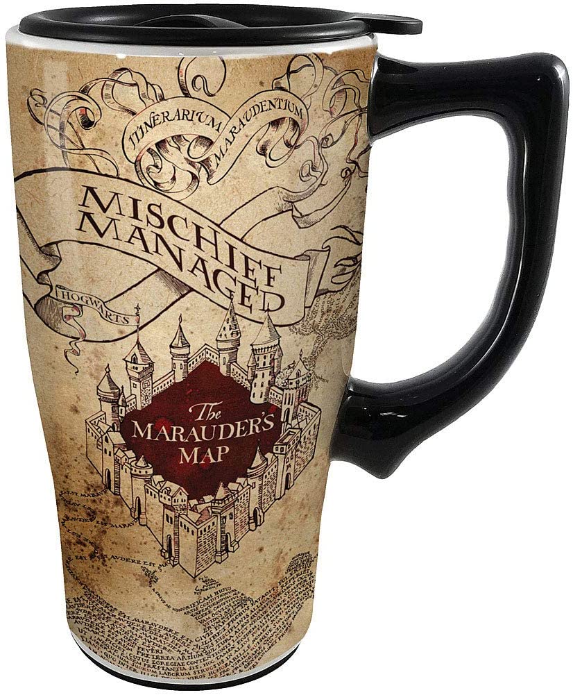 Spoontiques Harry Potter Solemnly Swear Ceramic Travel Mug