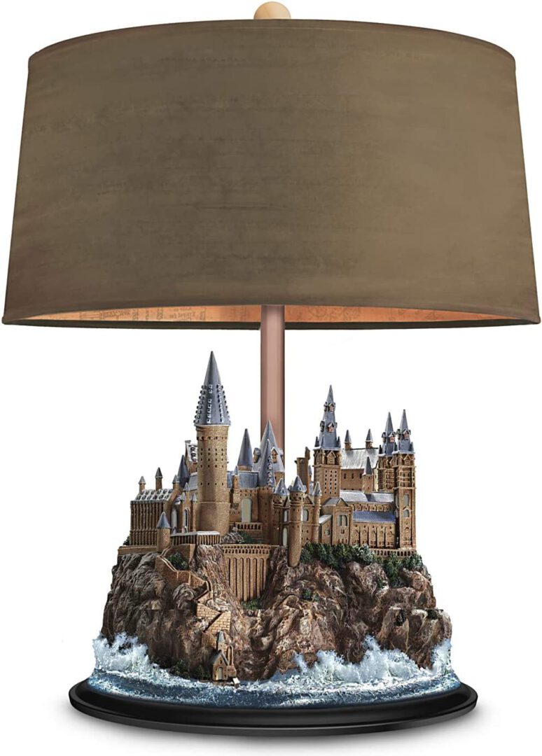 Harry Potter Hogwarts Castle with Lighted Sculpture and Glass Dome by The Bradford Exchange