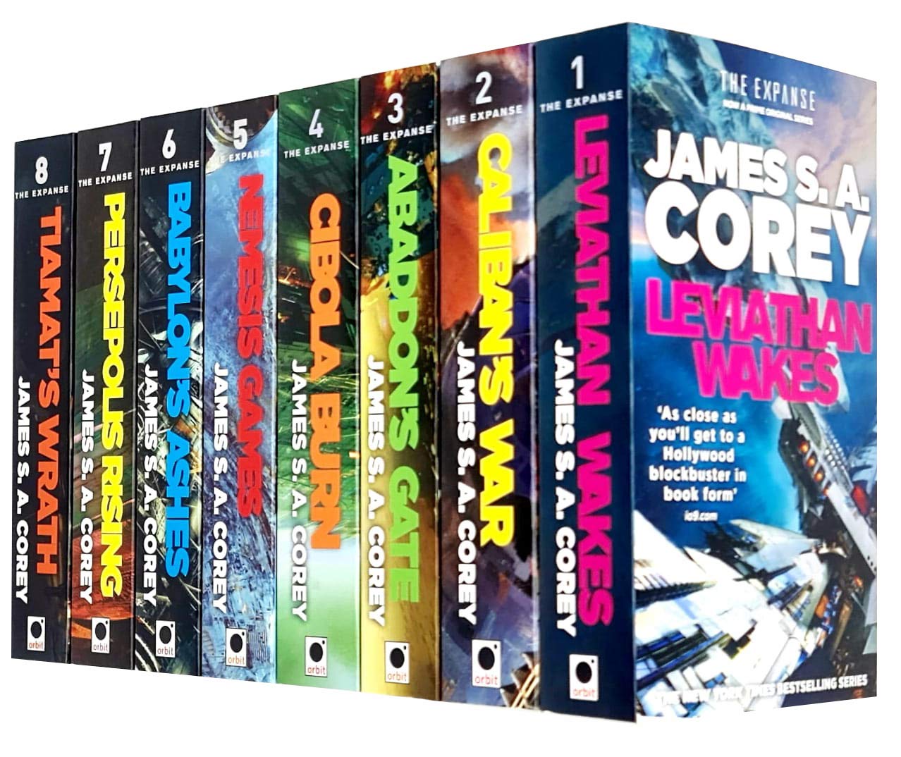 James S A Corey Expanse Series 8 Books Collection Set