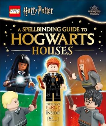 Lego Harry Potter a Spellbinding Guide to Hogwarts Houses: With Exclusive Percy Weasley Minifigure