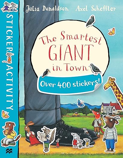 The Smartest Giant in Town Sticker Book