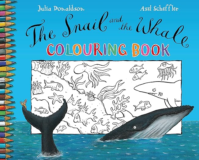 The Snail and the Whale Colouring Book