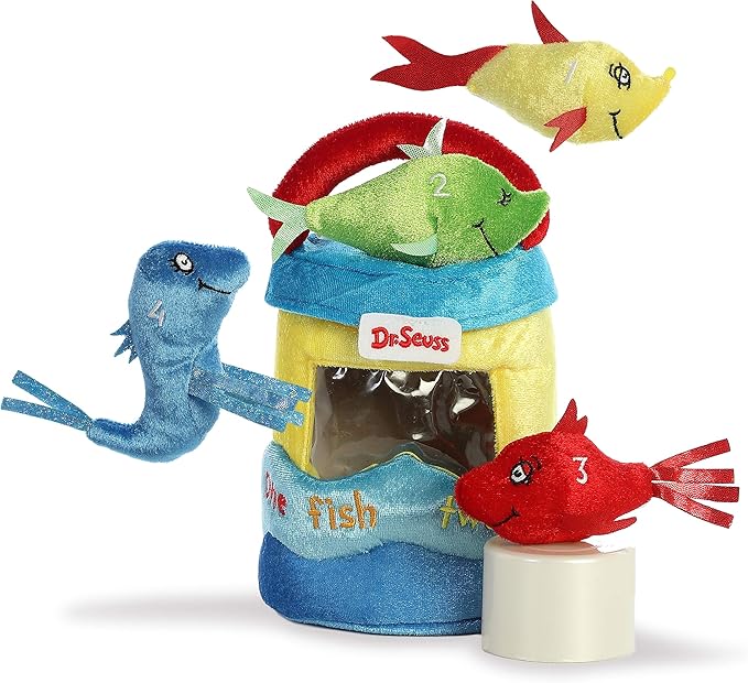 Aurora World DR. Seuss Fish Playset, Red, Blue, Yellow, Green, 20cm