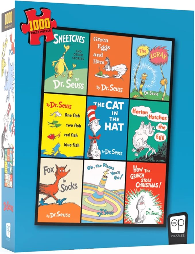 Dr. Seuss The Dr. Seuss Collection 1000 Piece Jigsaw Puzzle