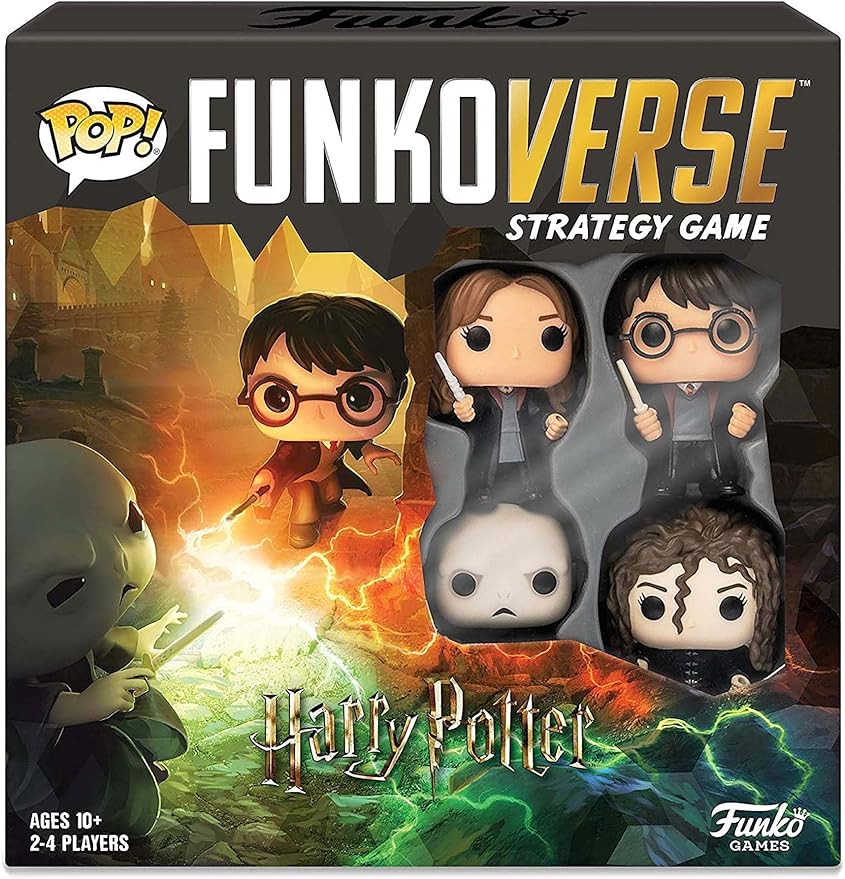 Funko Games Harry Potter Funkoverse Board Game 4 Character Base Set