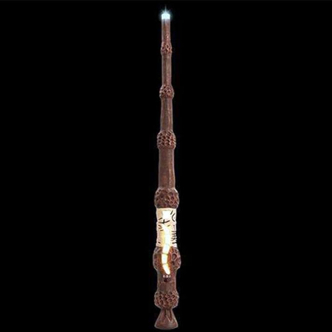 Harry Potter, Albus Dumbledore's Wizard Training Wand - 11 SPELLS To Cast! Official Toy Wand with Lights & Sounds