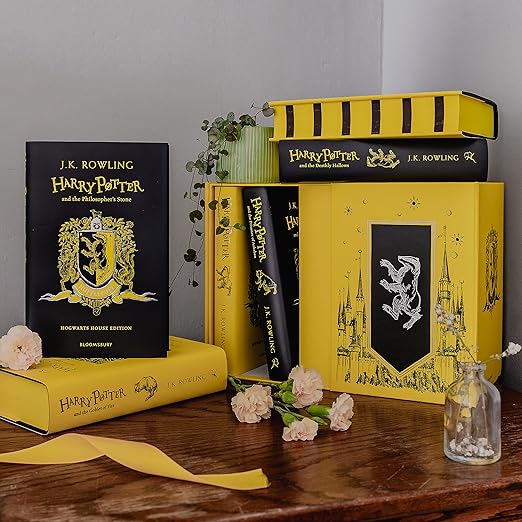 Harry Potter Hufflepuff House Editions Hardback Box Set