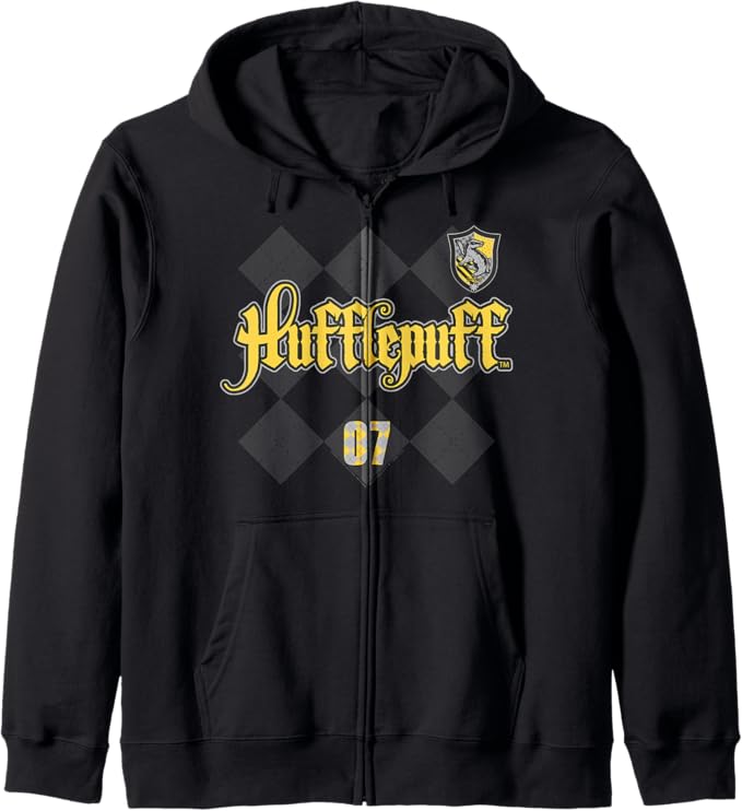 Harry Potter Hufflepuff House Pride 07 Zip Hoodie