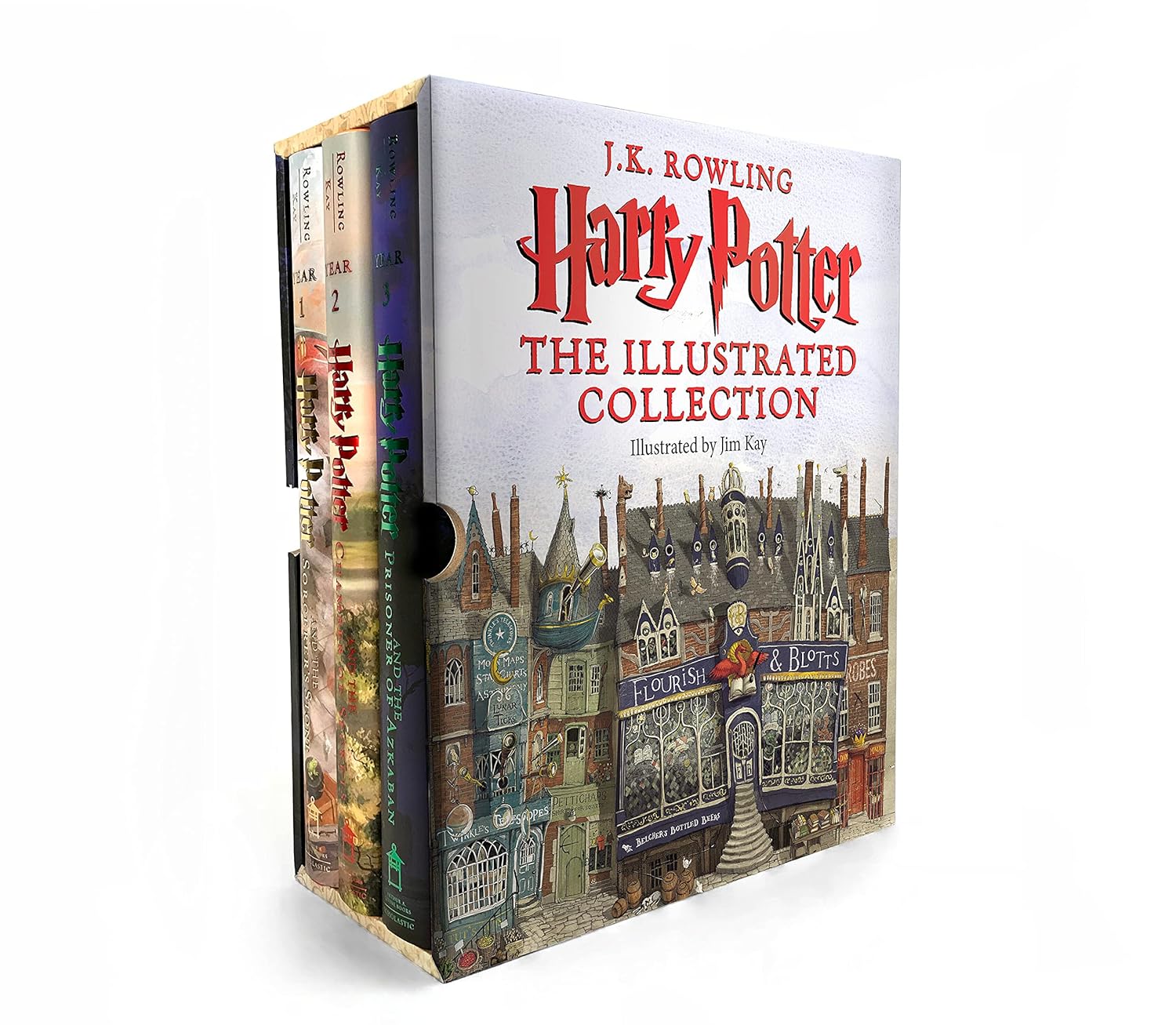 Harry Potter: The Illustrated Collection (Books 1-3 Boxed Set)