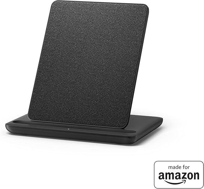 Made for Amazon, Wireless Charging Dock for Kindle Paperwhite Signature Edition. Only compatible with Kindle Paperwhite Signature Edition (2022 Release)