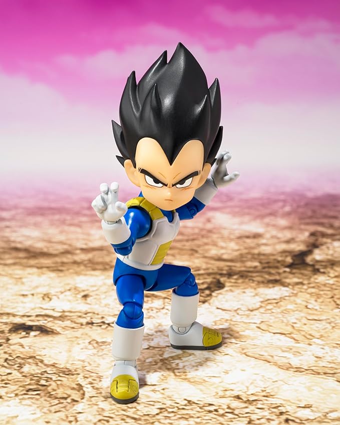 TAMASHII NATIONS – Dragon Ball DAIMA – Vegeta (Mini) -DAIMA- S.H.Figuarts Action Figure