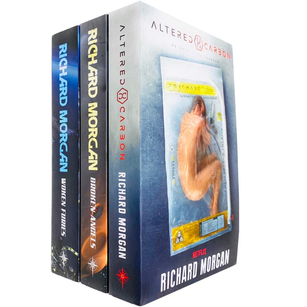 Takeshi Kovacs Novels Series 3 Books Collection Set by Richard Morgan (Altered Carbon, Broken Angels & Woken Furies)